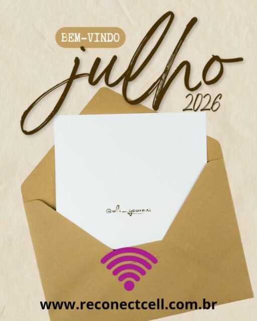 Bem-vindo, Julho! ☀️Um novo mês representa uma nova oportunidade para recomeçar, evoluir e conquistar novos objetivos.
Que julho seja um mês de grandes realizações para você e sua família! E lembre-se: quando seu celular, notebook ou MacBook precisar de manutenção, conte com quem trabalha com transparência, qualidade e garantia.📍 Reconectcell Assistência Técnica – Mogi das Cruzes 📱 Especialistas em iPhone, Samsung, Xiaomi, Motorola, notebooks e MacBooks.✨ Desejamos um excelente mês a todos!-
-
-
-
-
-#julho2026 #mogidascruzes #MogiSP #CelularMogi #iPhoneMogi